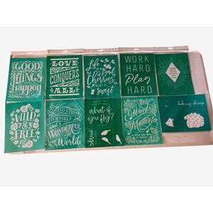 NWT 10  Chalk Couture 8.5 X11 Transfer Stencils